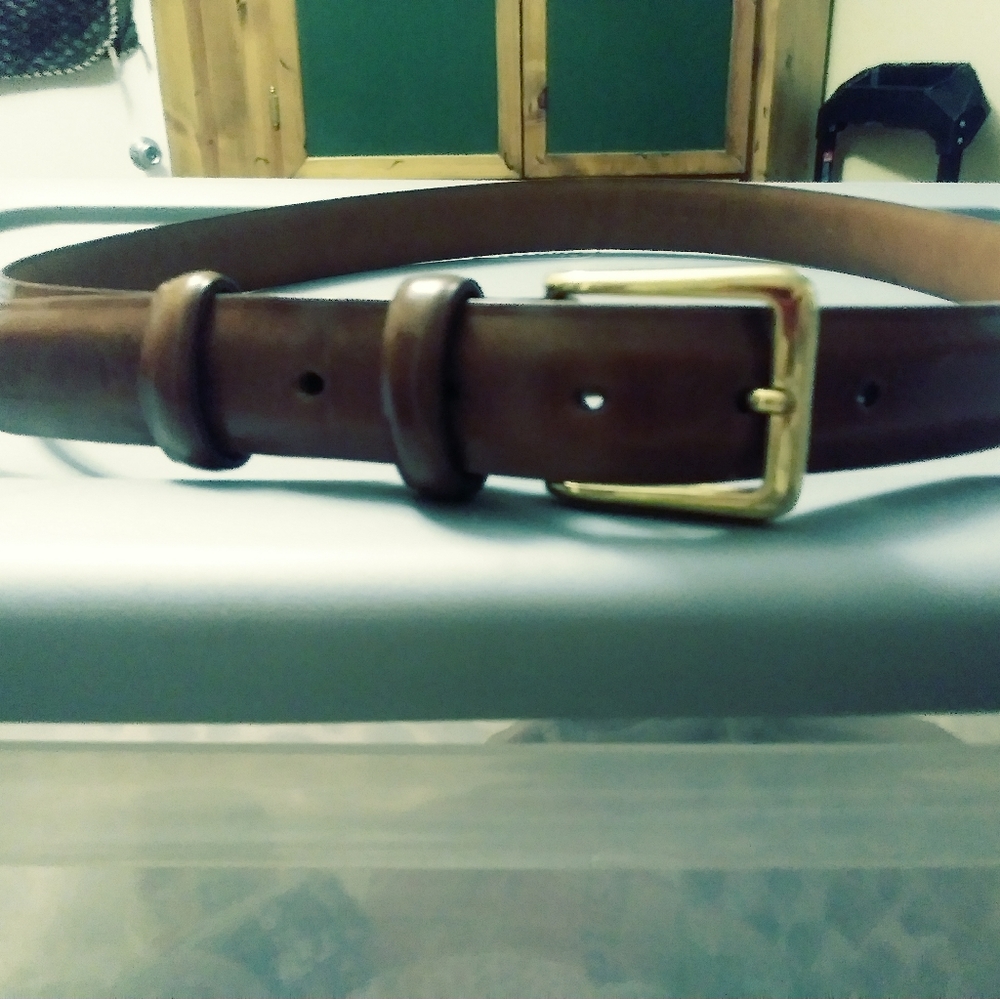 Cole Haan Genuine Leather HandMade Belt.